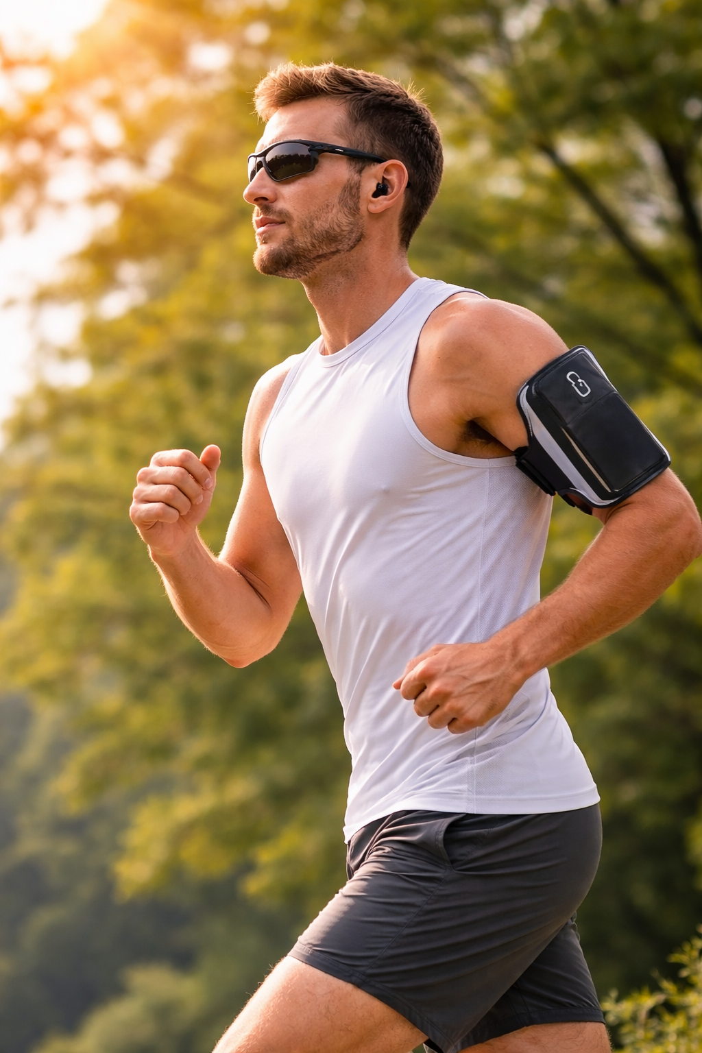 Riñonera Deportiva para Móvil Impermeable – Brazalete Ajustable Running Fitness