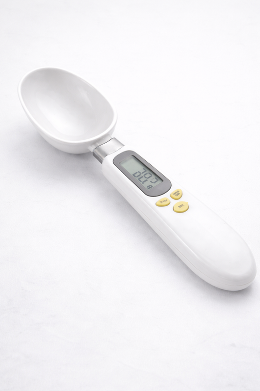 Cuchara digital de alta precisión para nutrición fitness