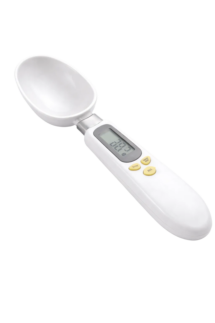 Cuchara digital de alta precisión para nutrición fitness