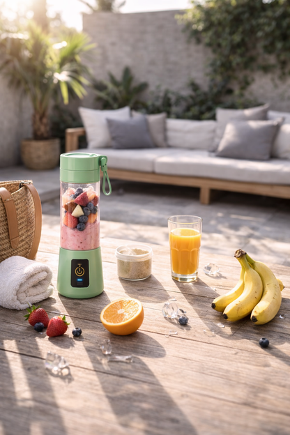 Batidora portátil recargable – Smoothies en cualquier lugar