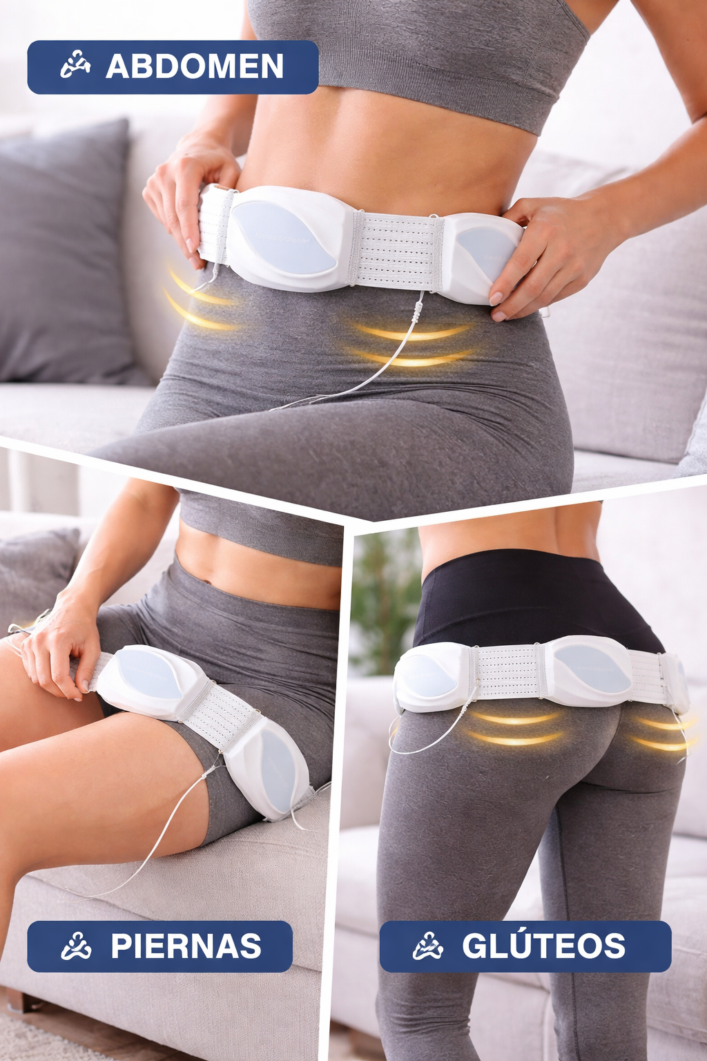 Cinturón Masajeador Vibratorio – Activa y Tonifica tu Cuerpo en Casa
