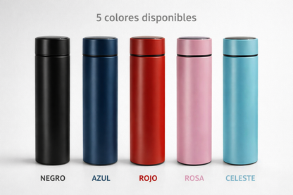 Termo Inteligente con Pantalla de Temperatura – Mantiene Frío y Calor Durante Horas
