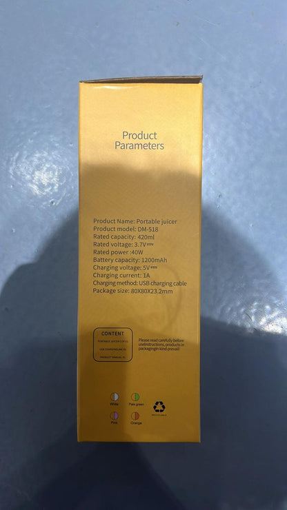 Batidora zumos portátil